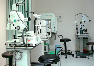 眼科検査室
